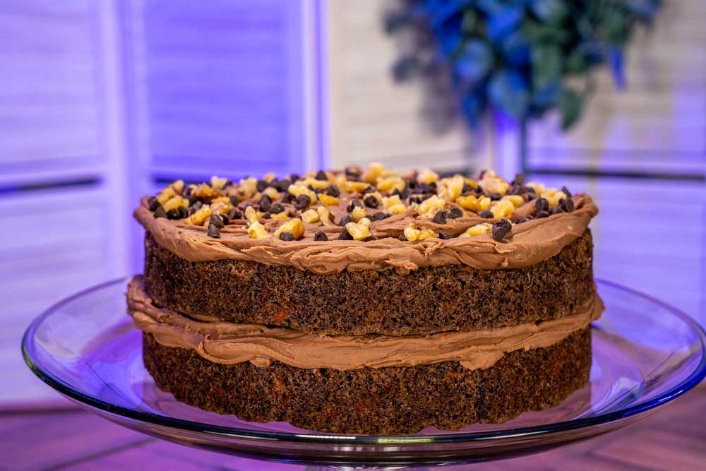 Highly Delicious Chocolate Carrot Cake 4