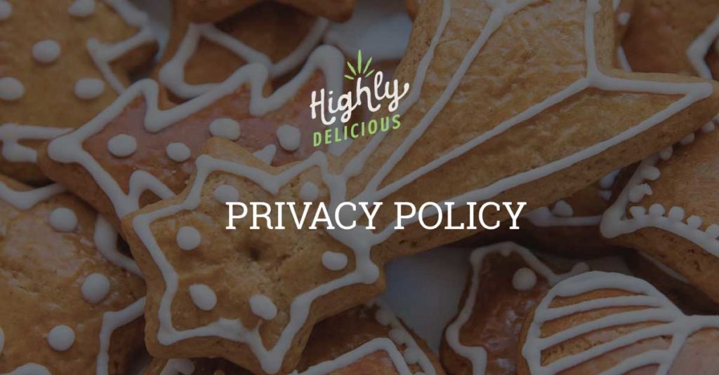 Privacy Policy Highly Delicious