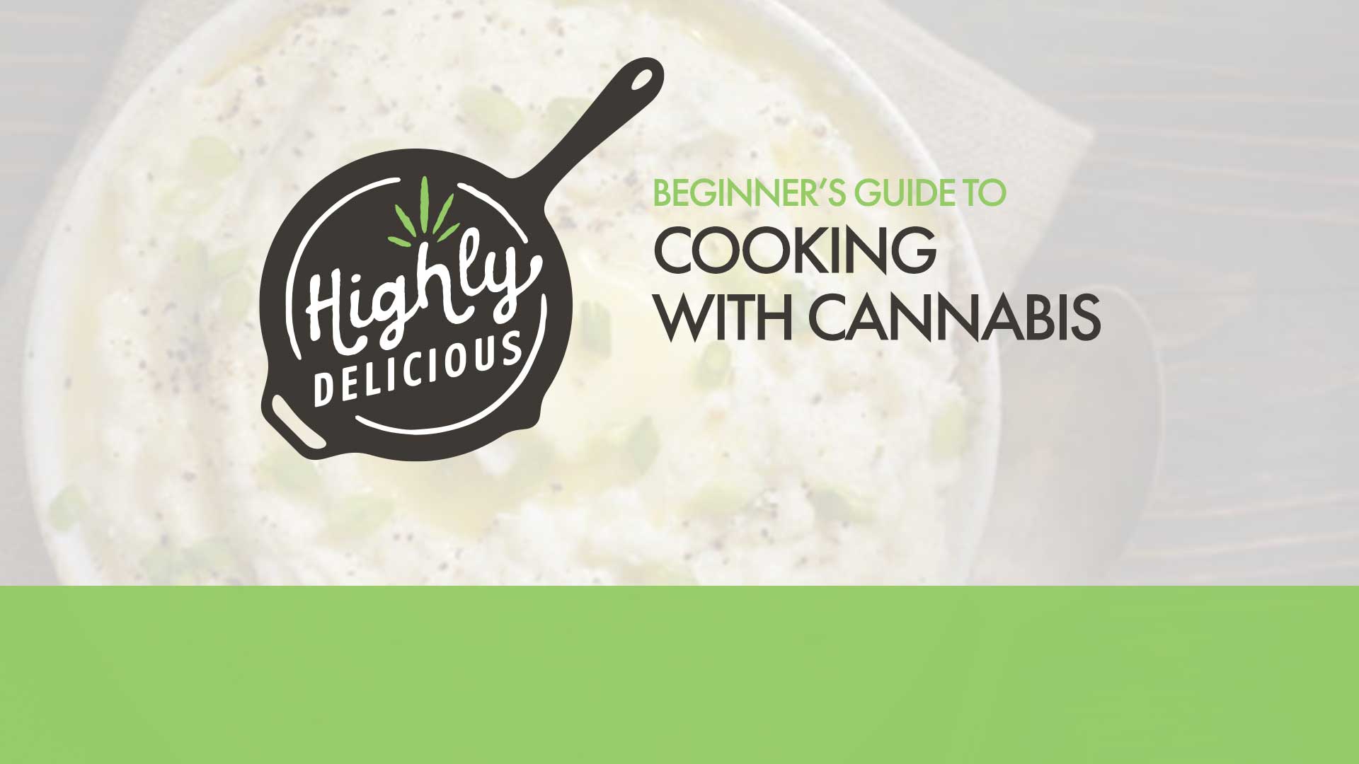 beginners guide to cooking with cannabis